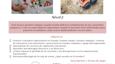 Curso La técnica de la caja de arena. NIVEL 2. Por Psicoveritas y José Luis Gonzalo Marrodán