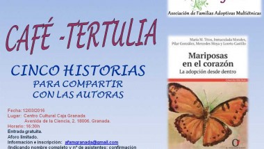 AFAM. Granada. Café tertulia con las autoras de Mariposas del Corazón