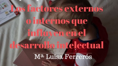 Los factores externos o internos que influyen en el desarrollo intelectual. Mª Luisa Ferrerós