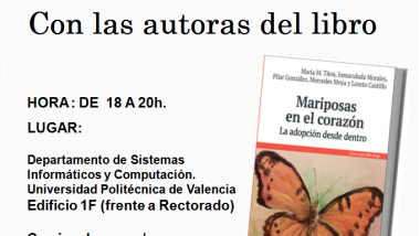 Valencia. Charla coloquio con las autoras de Mariposas en el corazón