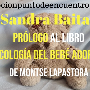 Prólogo al libro Psicología del bebé adoptado de Montse Lapastora. Por Sandra Baita