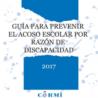 Guía para prevenir el acoso escolar por razón de discapadidad