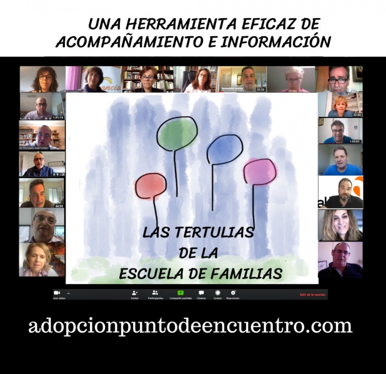 Las Tertulias de la Escuela de familias. Una herramienta eficaz de acompañamiento e información.