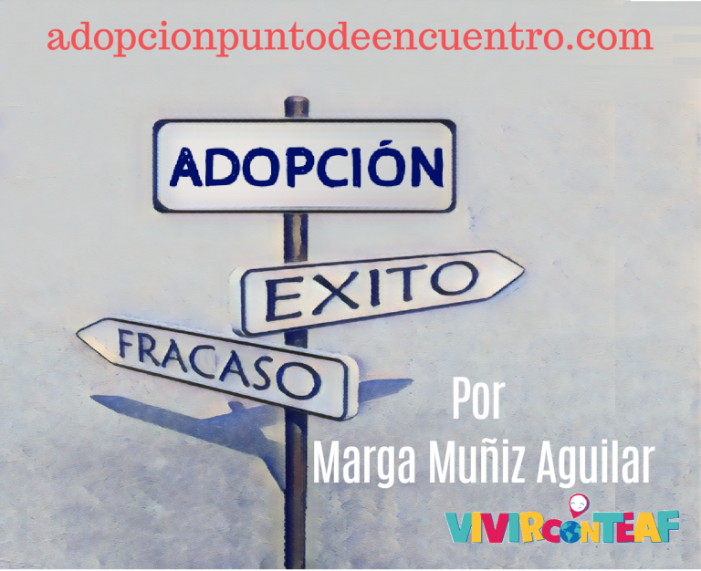 ÉXITO O FRACASO EN LA ADOPCIÓN. Por Marga Muñiz Aguilar.