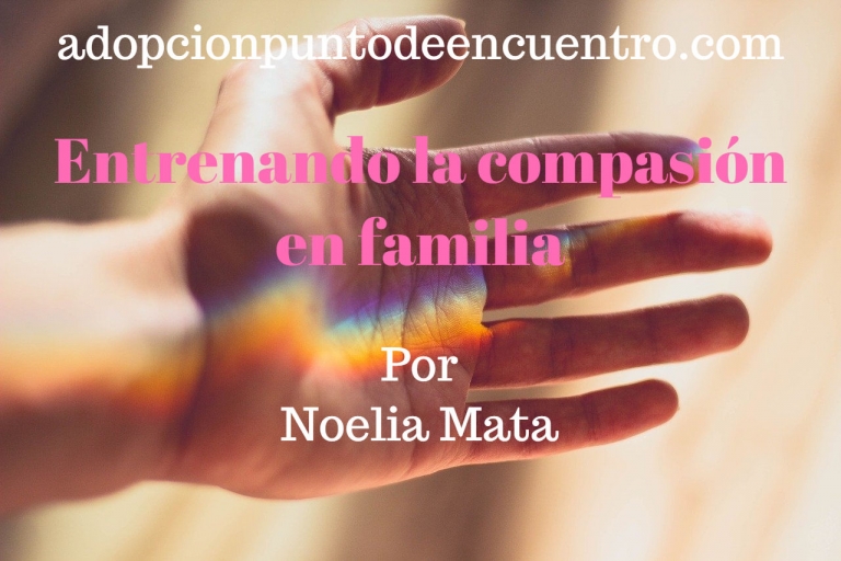 Entrenando la compasión en familia.Por Noelia Mata