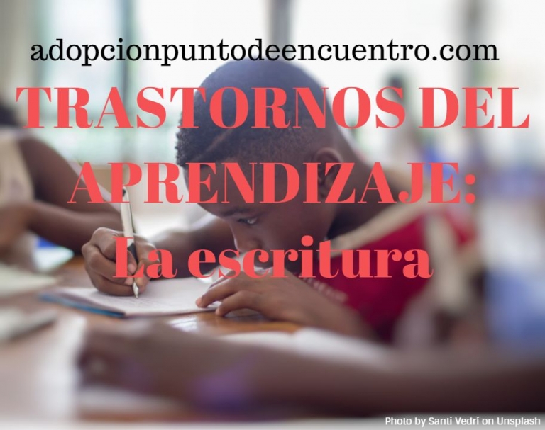 TRASTORNOS DEL APRENDIZAJE. La escritura