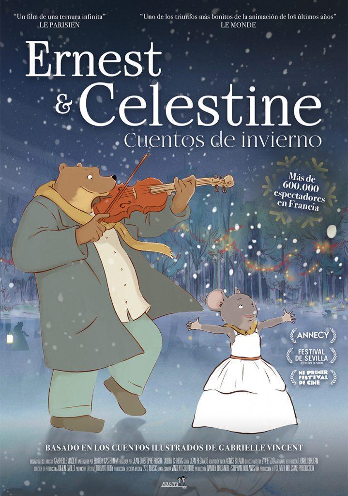 ADOPCINE con José Ignacio Díaz Carvajal. Ernest y Celestine, cuentos de invierno.