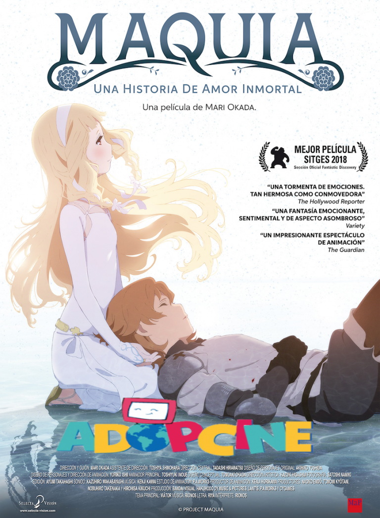 ADOPCINE con José Ignacio Díaz Carvajal. Maquia, una historia de amor inmortal