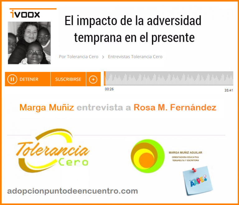 Descripción del impacto de la adversidad temprana en el presente. Podcast.