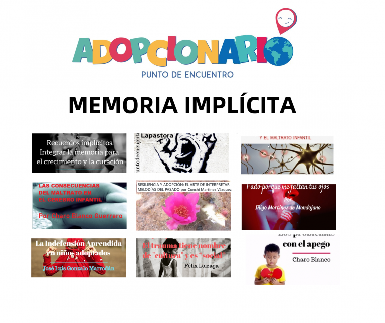 ADOPCIONARIO.Memoria implícita.