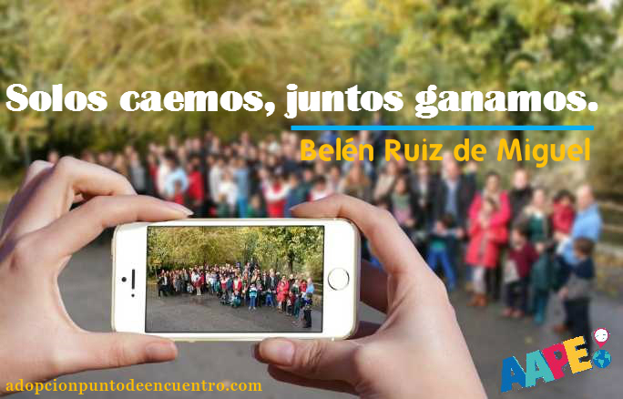 Solos caemos, juntos ganamos. Belén Ruiz de Miguel