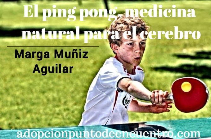 El ping pong, medicina natural para el cerebro. Por Marga Muñiz